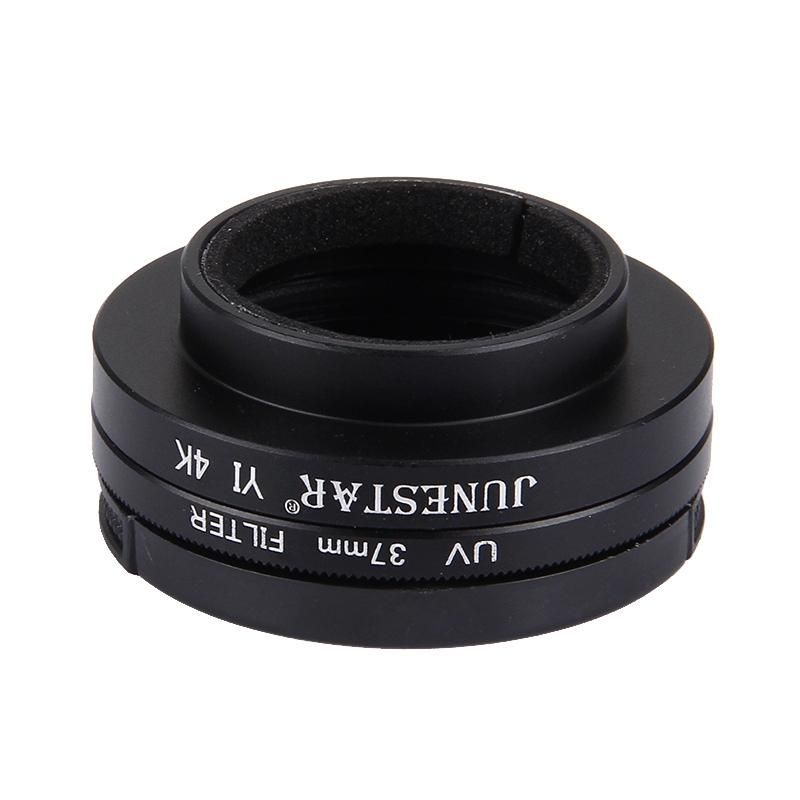 Lens Protective Cap Ychaoya Lens Accessories JUNESTAR for Xiaomi Xiaoyi Yi II 4K Sport Action Camera Proffesional 37mm CPL Filter