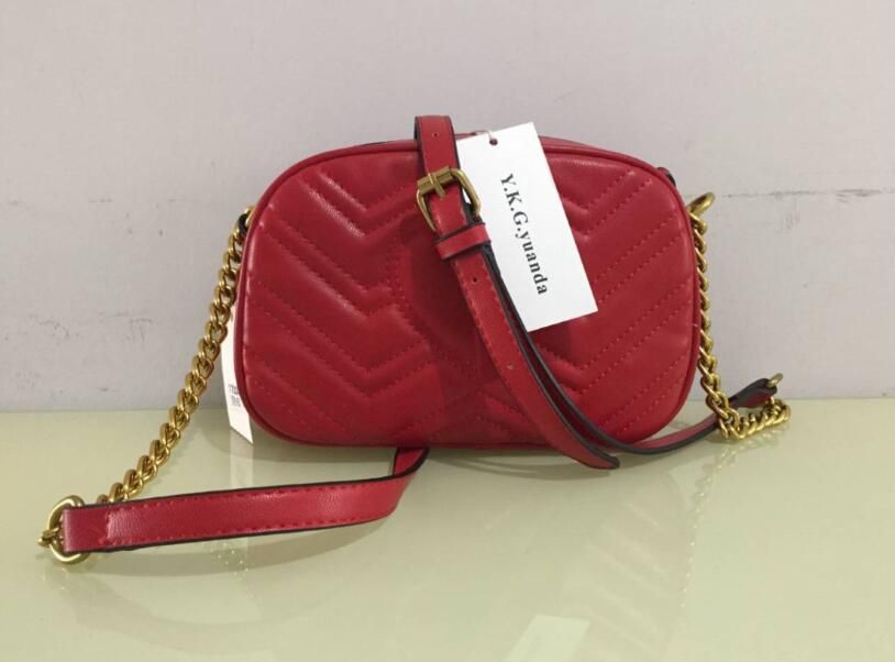 red name brand purses