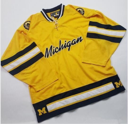 custom michigan hockey jersey