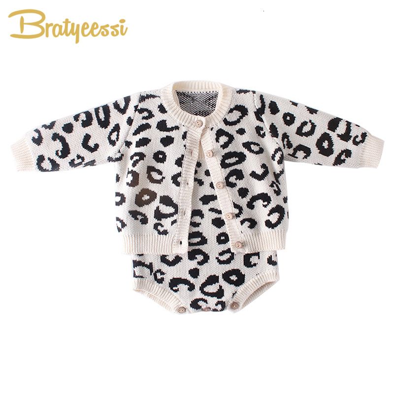 leopard romper baby