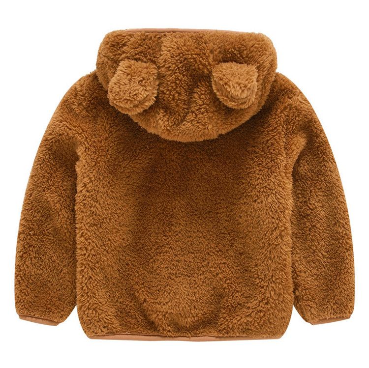 baby teddy fleece jacket