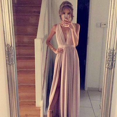 prom dresses simple long