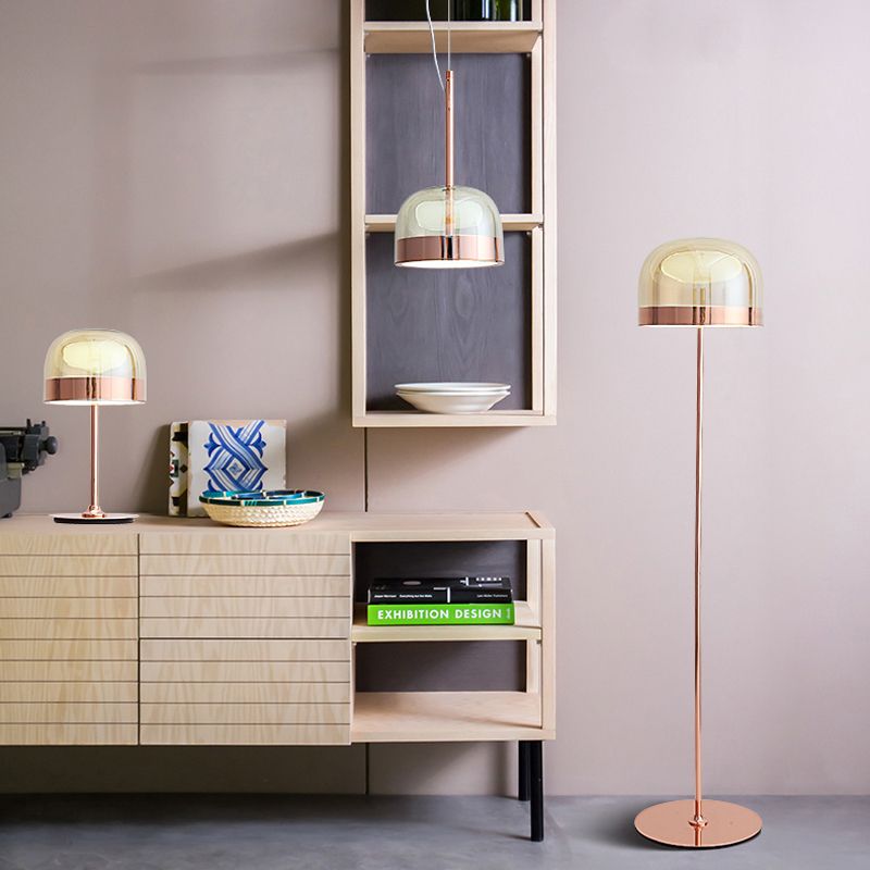 2020 Postmodern Light Glass Floor Lamps For Living Room Designer