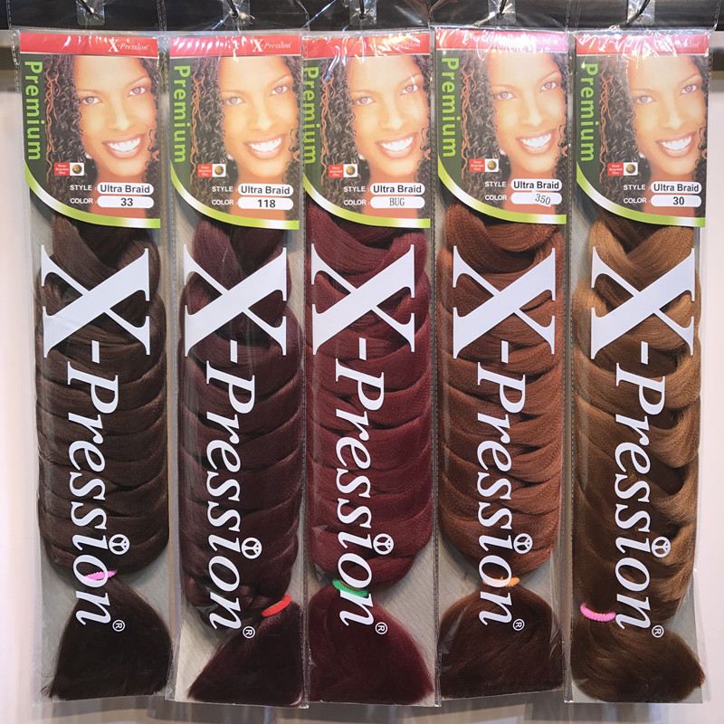 synthetic hair extensions xpression