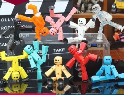 sticky action figures