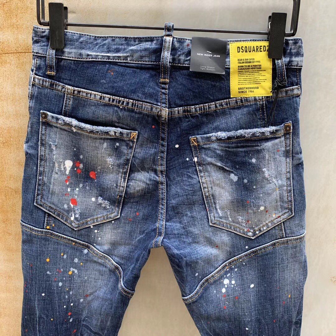 Compra Promoción De Otoño Pantalones Vaqueros Para Hombre Pantalones  Vaqueros De Diseñador Agujero Pintura Punto Moda Impresionante Lágrima  Imprescindible Tamaño 44 542019 Nuevo Barato | Entrega Rápida Y Calidad |  Es.Dhgate