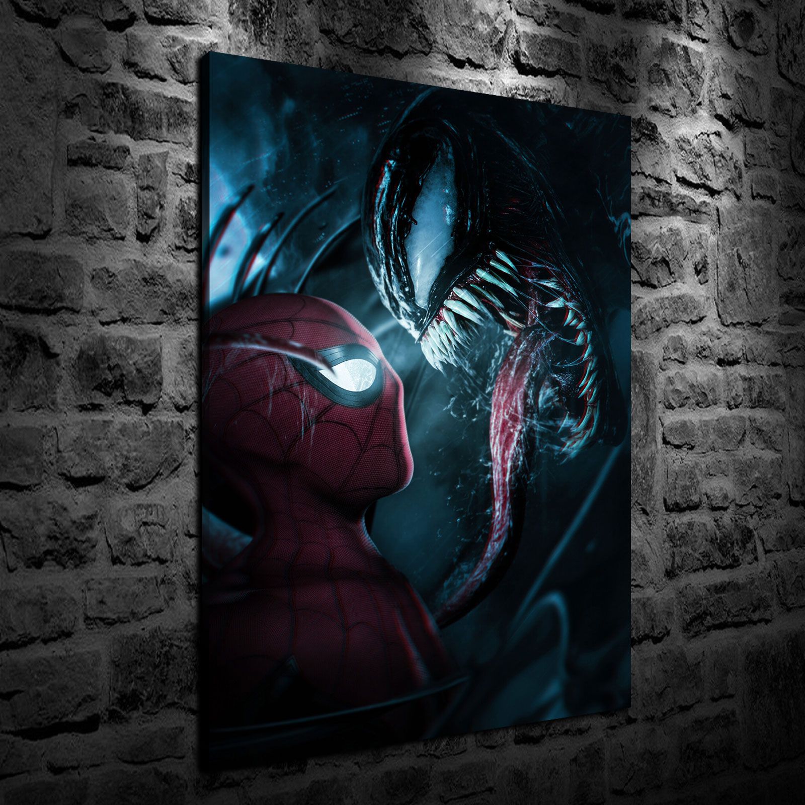 2020 Hd Printed Movie Posters Oil Painting Home Decoration Wall Art On Canvas Spider Man Vs Venom Unframed From Justforart 2016 7 91 Dhgate Com