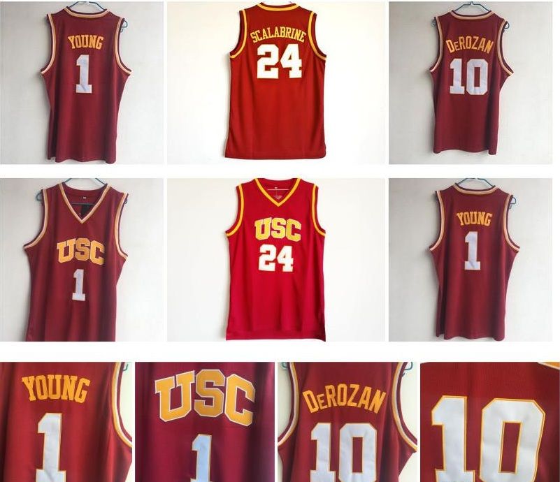 derozan usc jersey