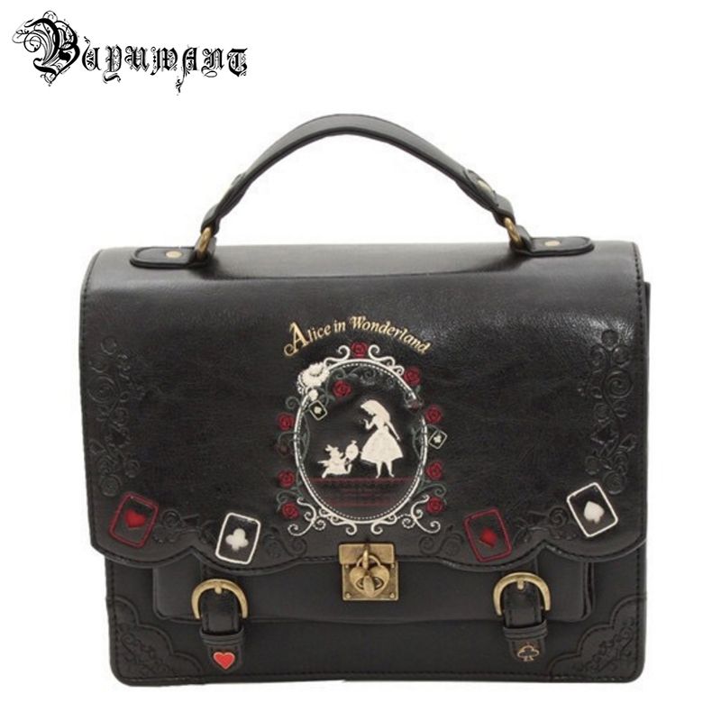 kupit optom zhenskaya sumka ryukzak alisa v strane chudes shkolnaya sumka ryukzak zhenskaya sumka sac a dos mochila bolsos otjerry06 v kategorii suma mody na