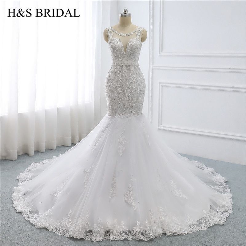 elegant beaded wedding dresses