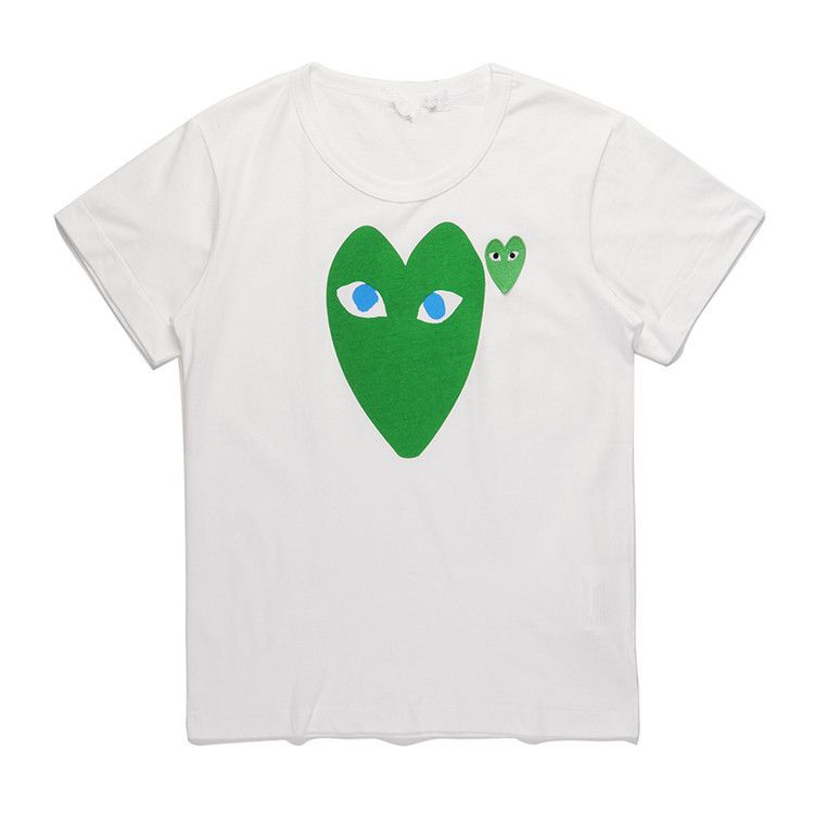 comme des garçons t shirt homme blanche