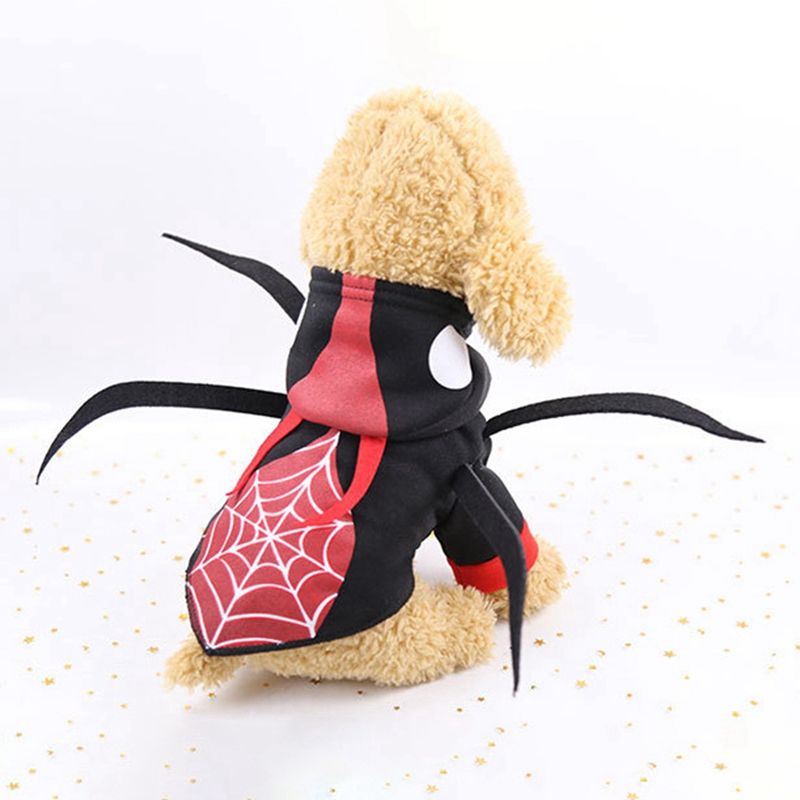2020 Soft Cotton Winter Pet Dog Clothes Funny Spider Beetle