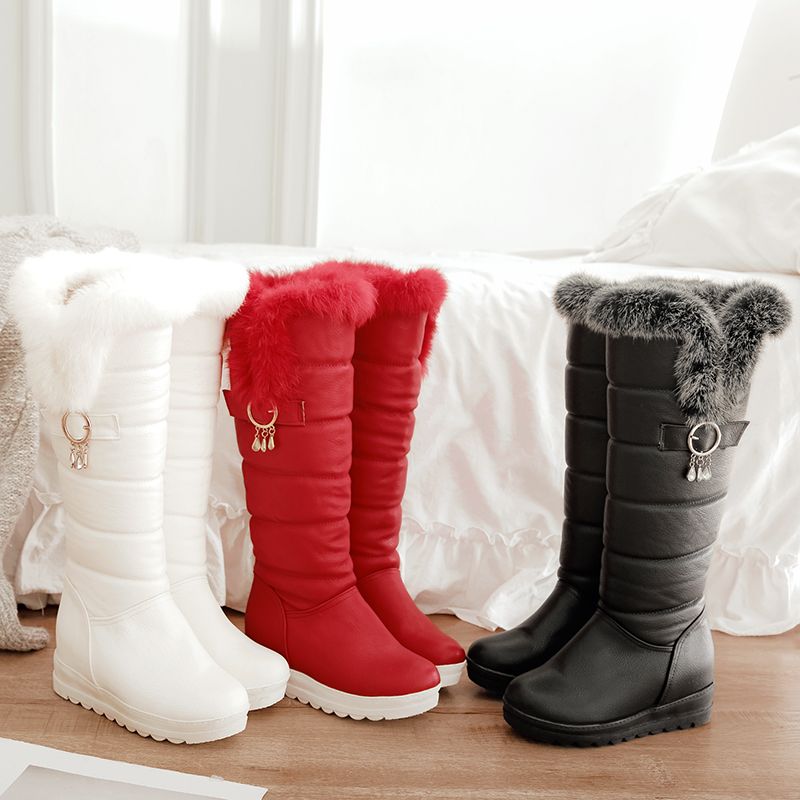 knee high winter boots waterproof