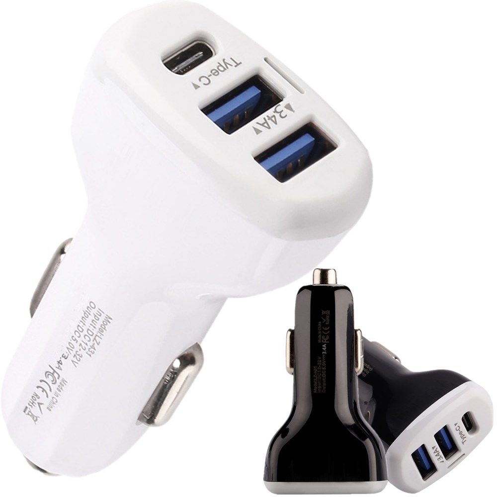 Universal Coche Cargador USB para iPhone Android Mp3 Teléfono iPhone Galaxy HTC iPad