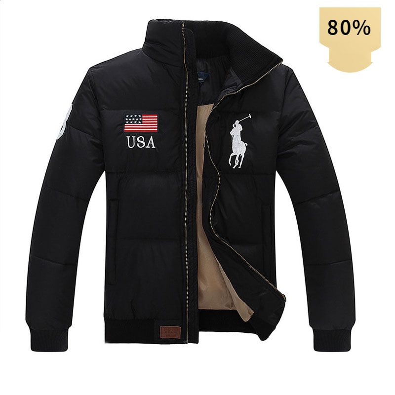 Metáfora El uno al otro esculpir Chaqueta De Invierno Para Hombre Blanco Caliente Chaqueta Caliente Del Polo  De Ralph Lauren Mejor Calidad De Diseño De Moda Chaqueta De Plumón De Pato  Marca De Marea Abrigo De Invierno Para
