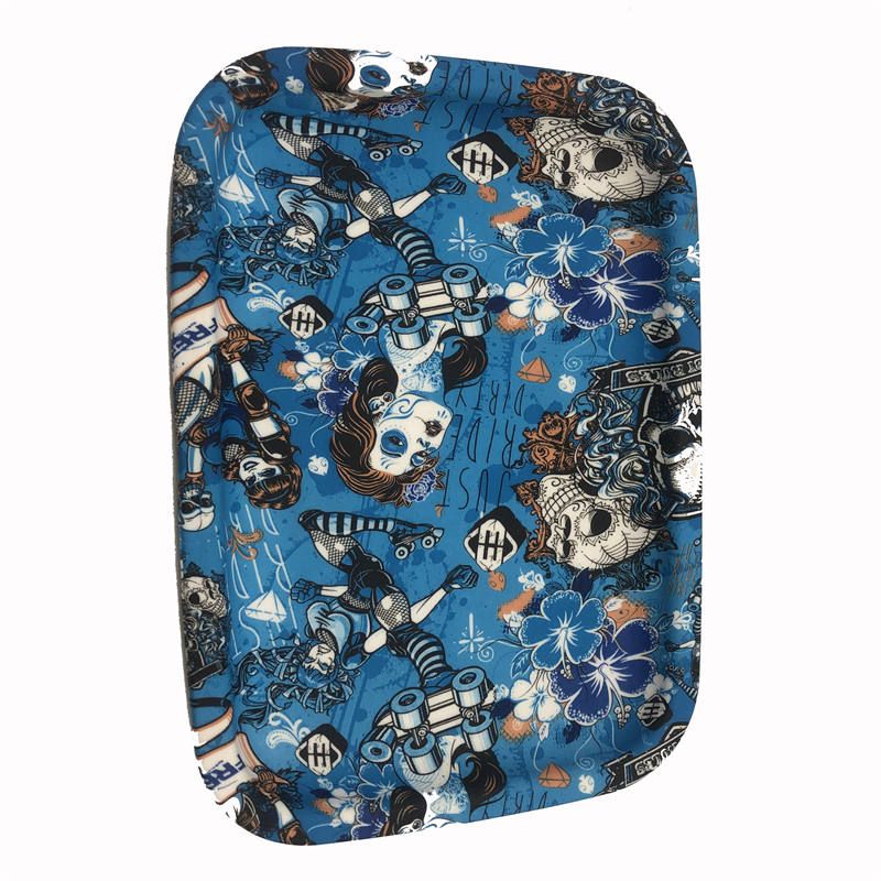 2017 Hot Silicone Rolling Tray Tobacco Rolling Tray 20CM*15CM Tobacco Handroller Roll Trays