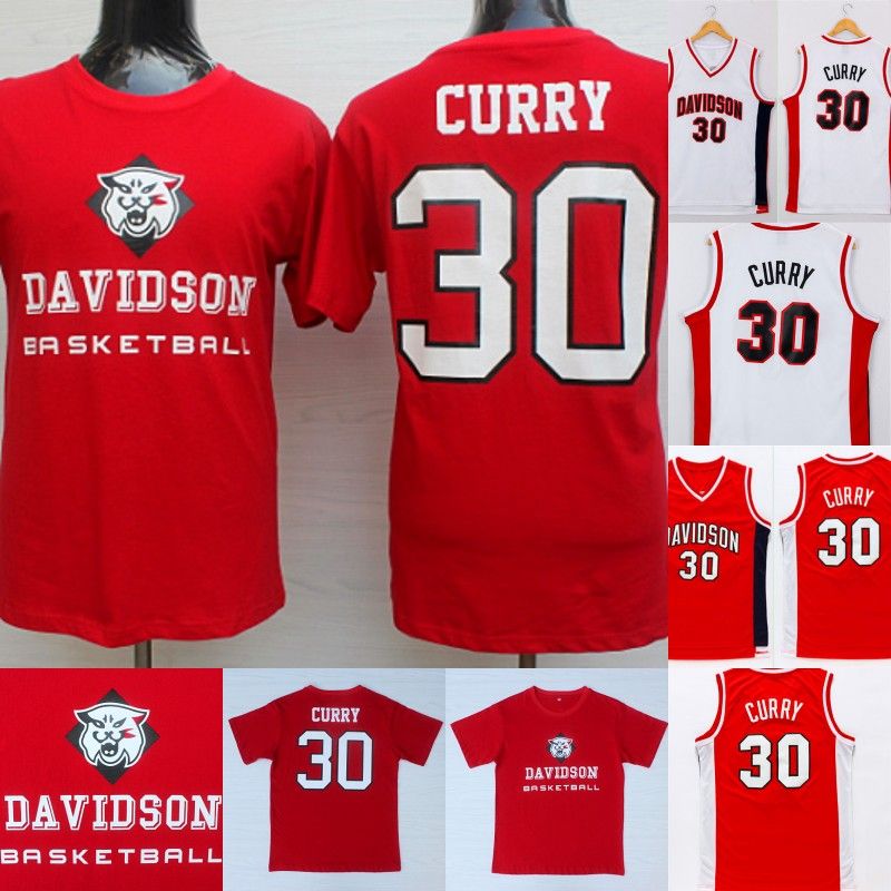 steph curry davidson jersey