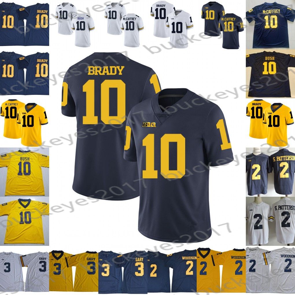 michigan wolverines tom brady jersey