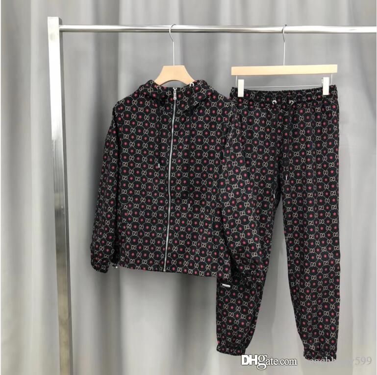 men's all over print tracksuit