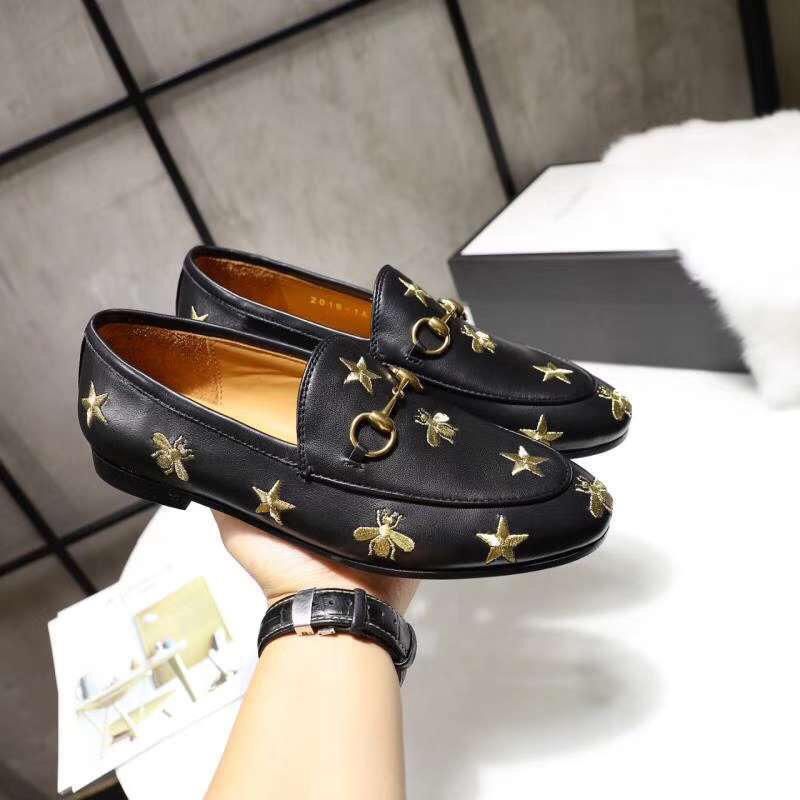 embroidered loafers womens