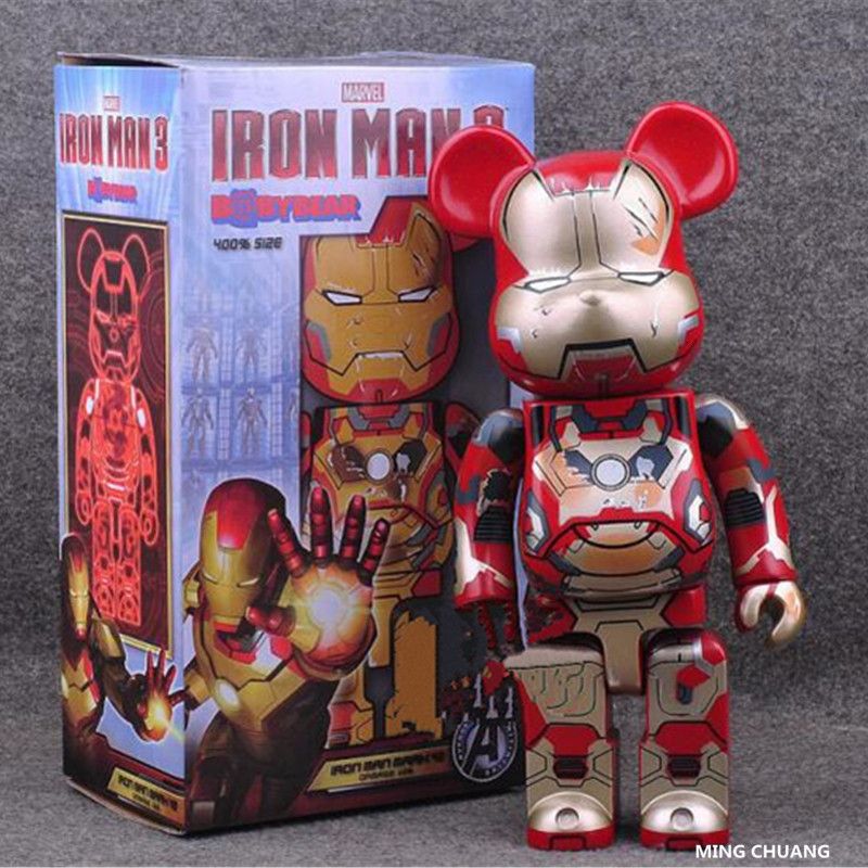 iron man bearbrick 400