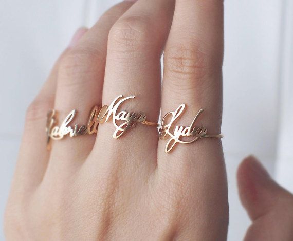 custom finger rings