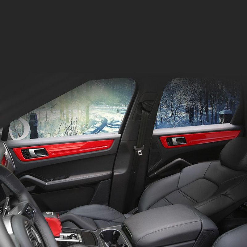 Car Interior Door Panel Styling Moulding Trim For Porsche Cayenne