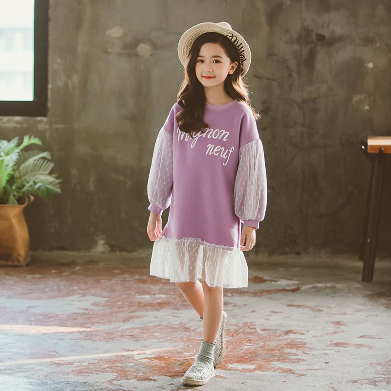 girls sweatshirt dress