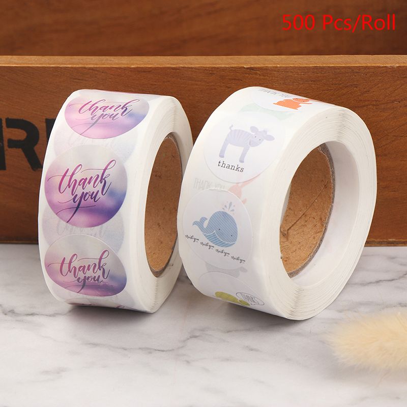 personalized sticker roll