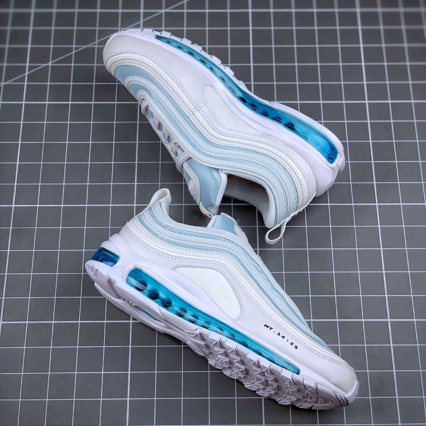 Acquistare Nike Air Max 97 Mschf X Inri Jesus Shoes Acqua Santa Infusa  Signore Bianche Scarpe Da Ginnastica Mens Casuali Retrò Scarpe Sportive  Imbottite Suole Ambulanti Dellacqua Gesù Shoes Economico | Consegna
