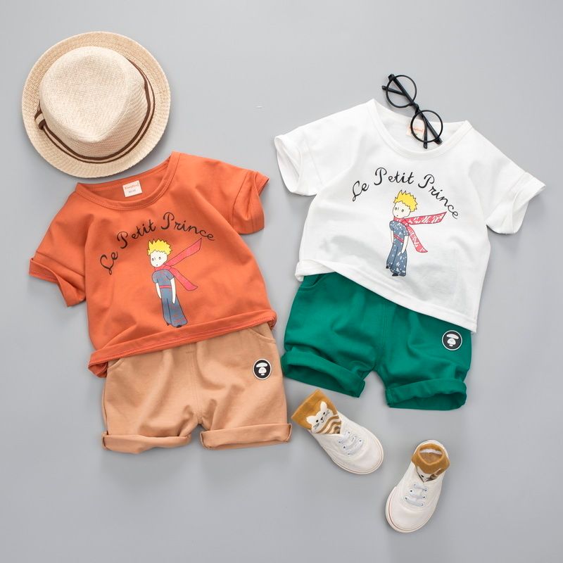 Compra Ropa De Bebé Para Niña Juegos De Ropa De Marca Le Petit Prince  Summer Ropa De Niños Conjuntos Camiseta + Pantalón Traje Conjunto De Ropa  Trajes De Deporte Para Recién Nacidos