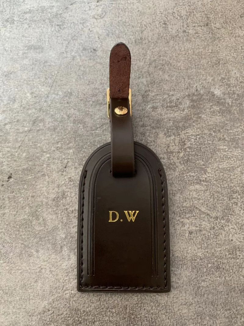 initial luggage tags