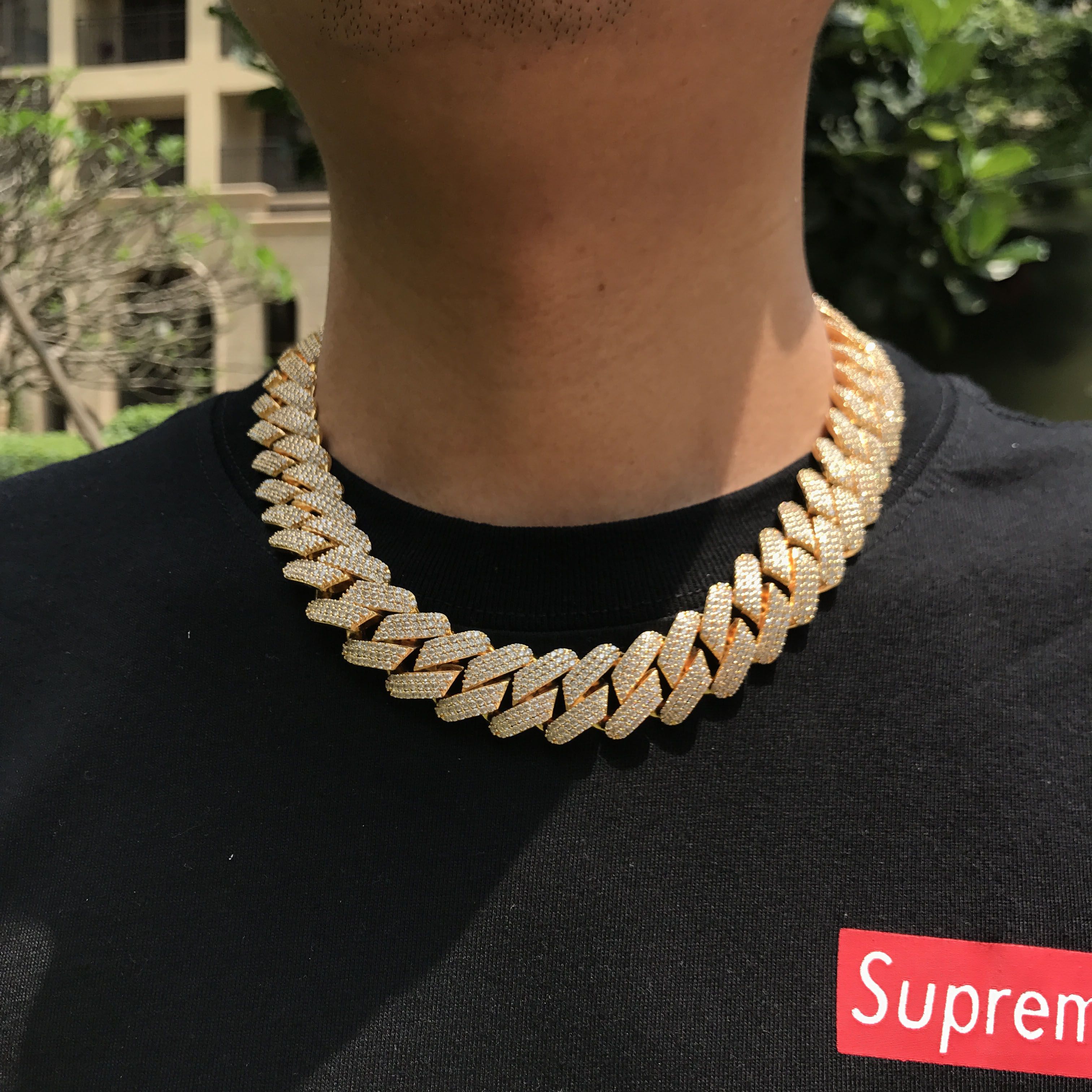 Wholesale Heavy Cuban Link Chain For Men Wholesale Jewelry Iced Out