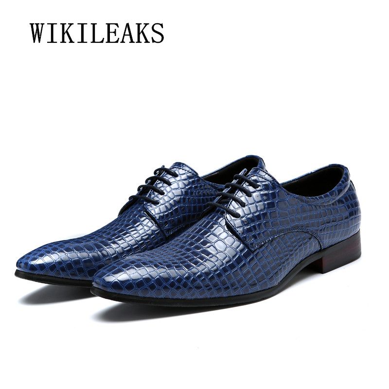 shoes crocodile leather