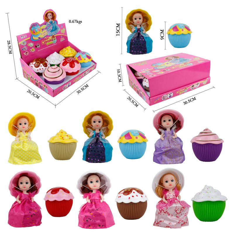 cupcake doll set