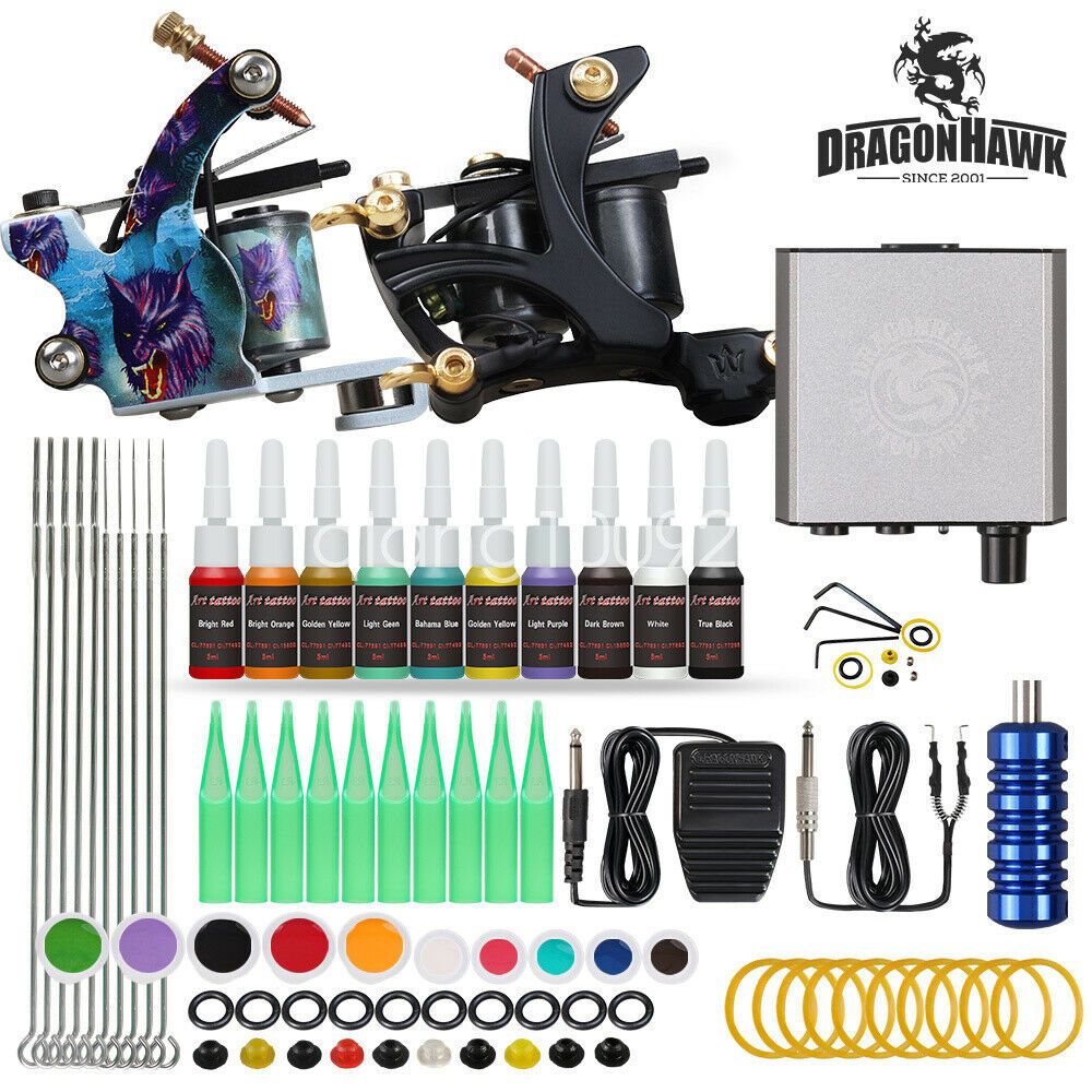 tattooeightone10: Dragonhawk Tattoo Gun Set Up / Dragonhawk Carve Coils
