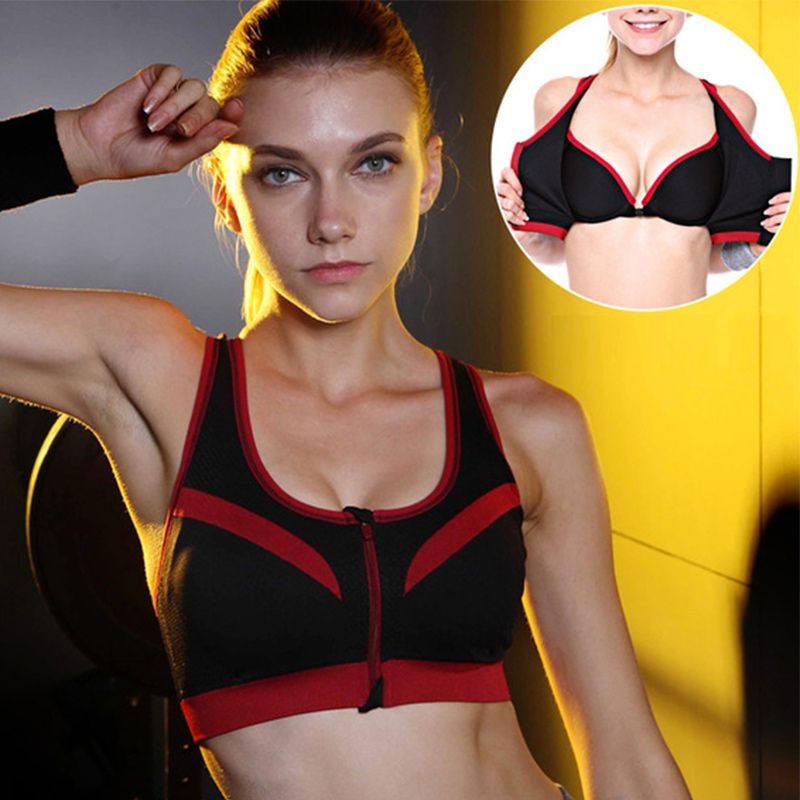 high impact push up sports bra