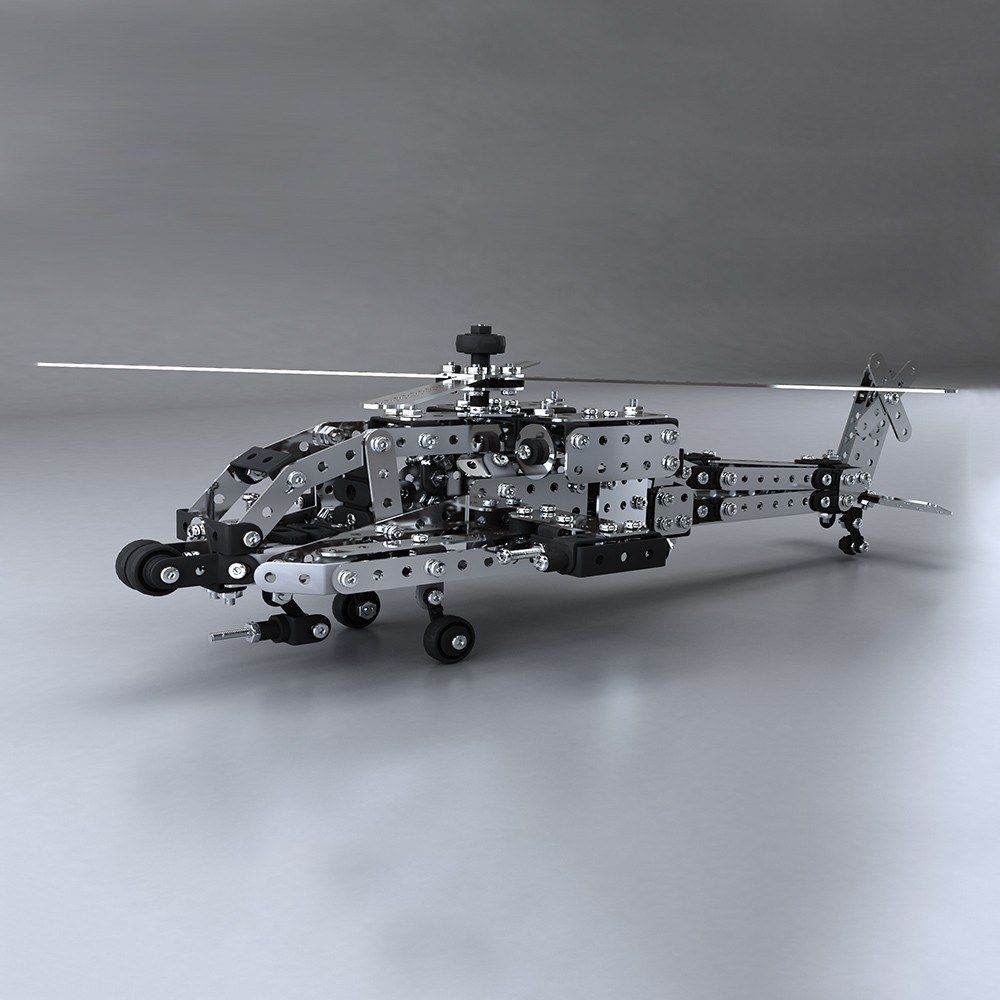 nuevo DVD,, Construcción De Helicóptero Apache conjunto DVD 368 piezas 