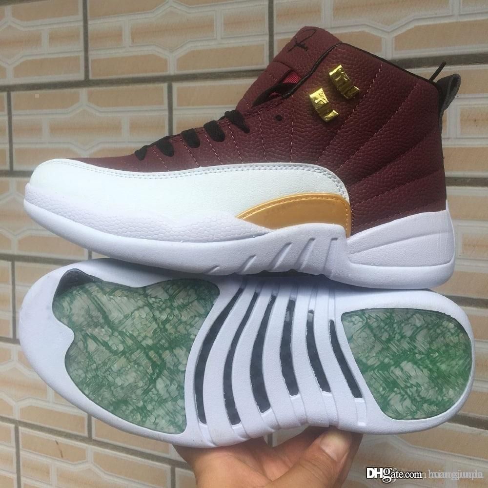 red white and gold 12s