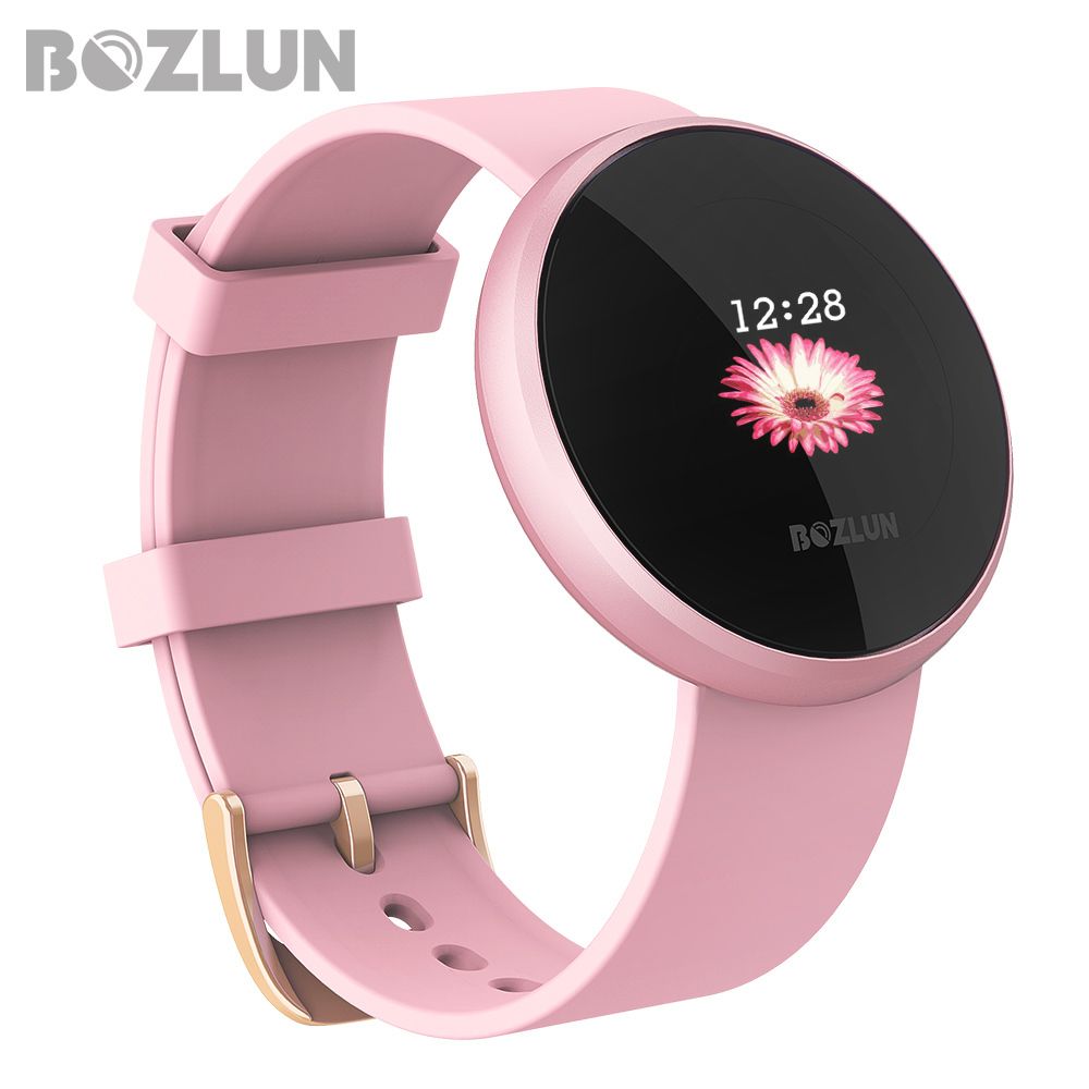 Compra Bozlun Moda Mujeres Reloj Digital Inteligente Período De  Recordatorio De Período Relojes Impermeables Colories Paso Reloj De Pulsera  De Belleza B36 Y19062402 Barato | Entrega Rápida Y Calidad | Es.Dhgate