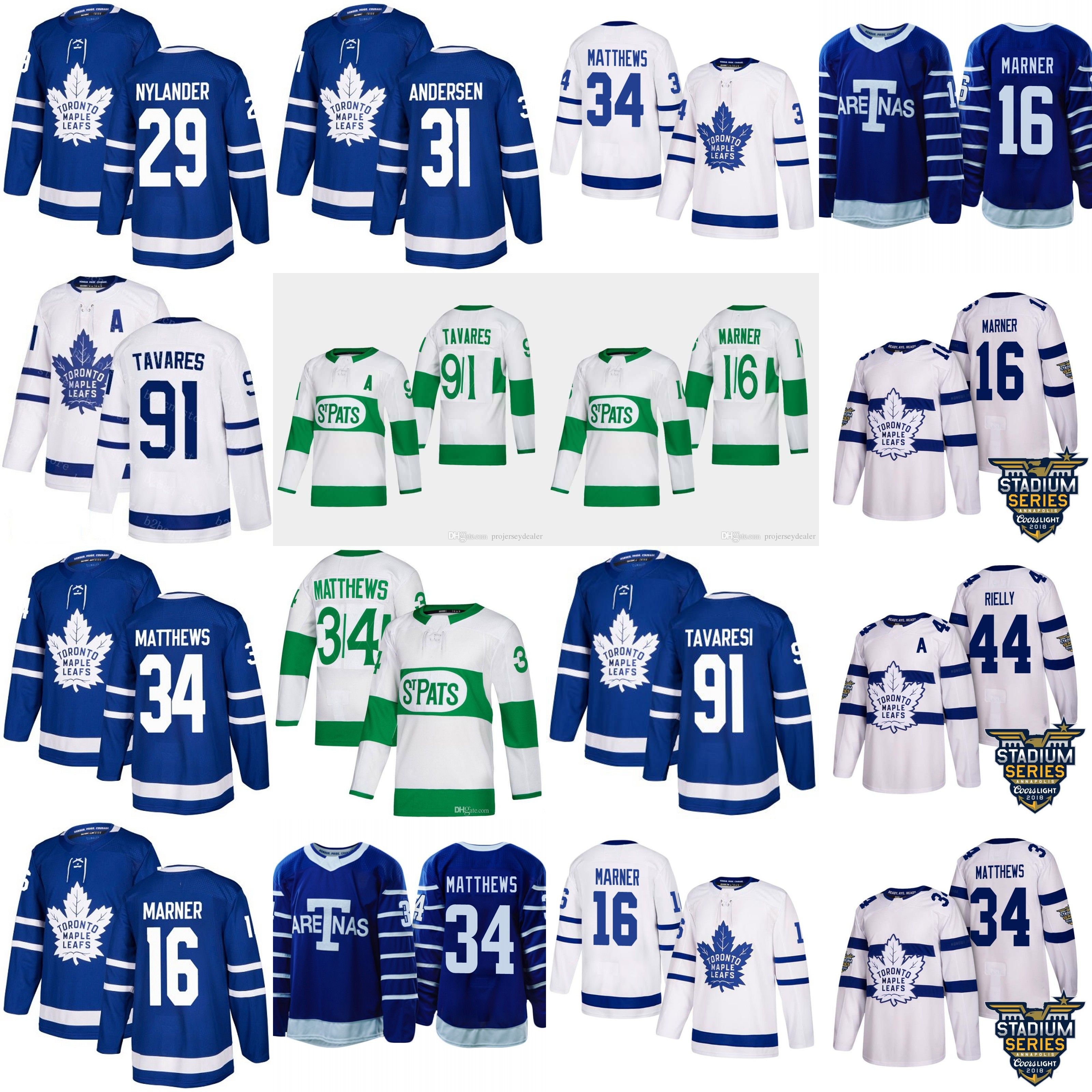 toronto maple leafs st pats jersey 2018
