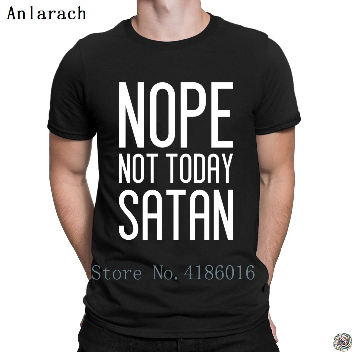 nope not today satan shirt