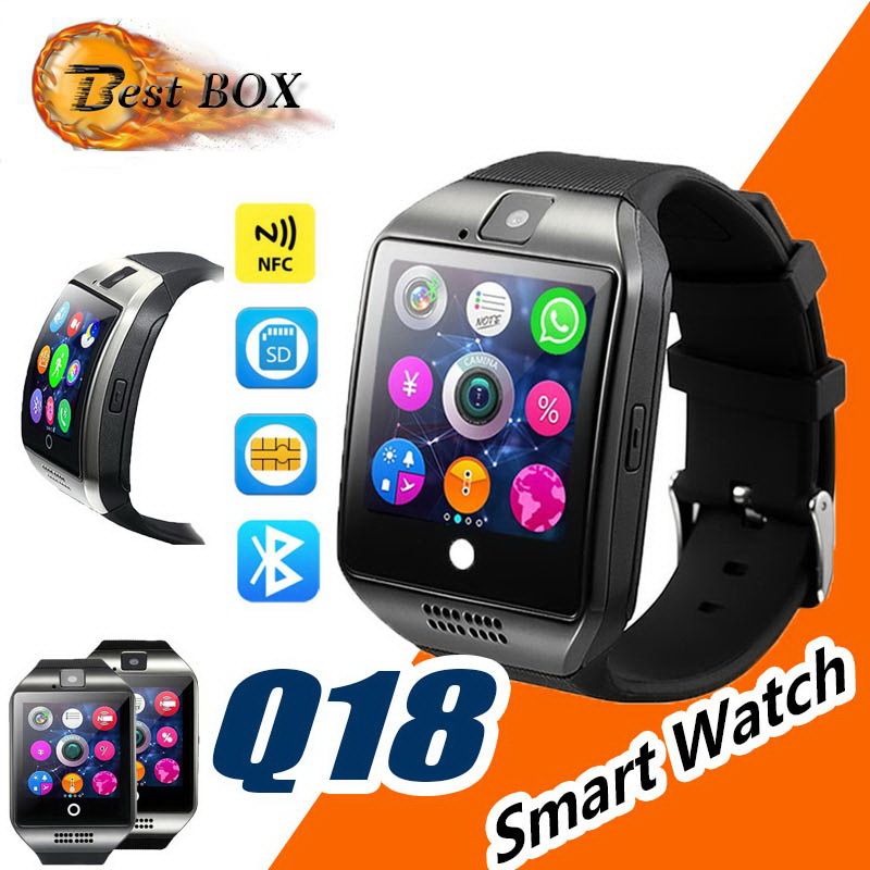 Q18 Smart Watch Bluetooth Relojes Inteligentes Para Teléfono Android Con Cámara  Q18 Soporte Para Conexión De Tarjeta TF Con Paquete Minorista Muestra  Gratis Por Werocktvstore, 5,48 € | Es.Dhgate.Com
