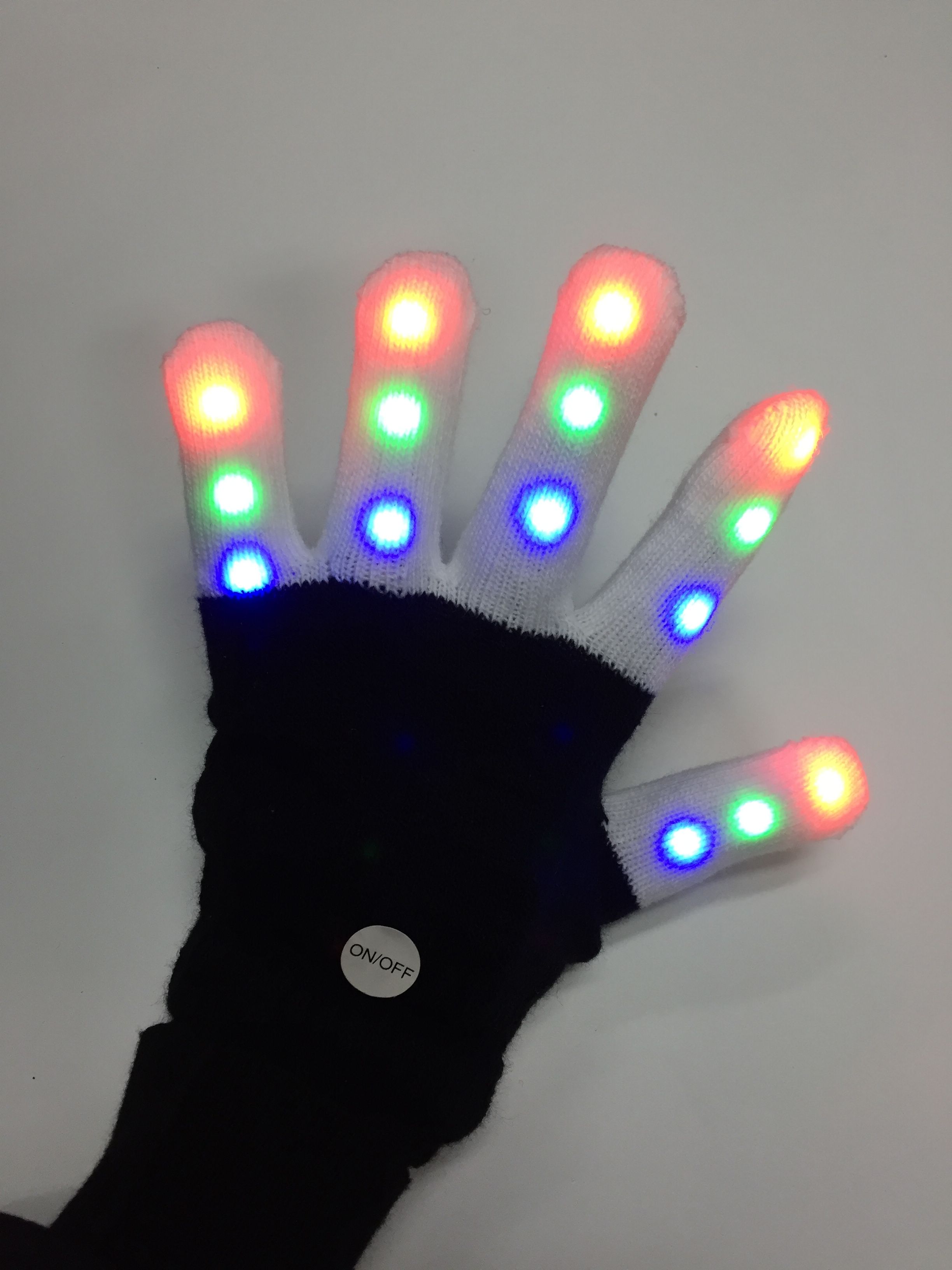 Party/Festival Supplies Tisy Kids Colorful Flashing Gloves 