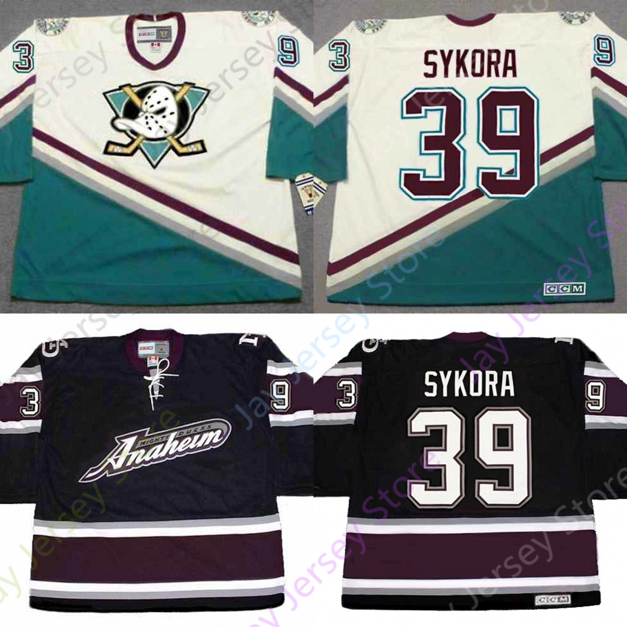 anaheim mighty ducks throwback jersey