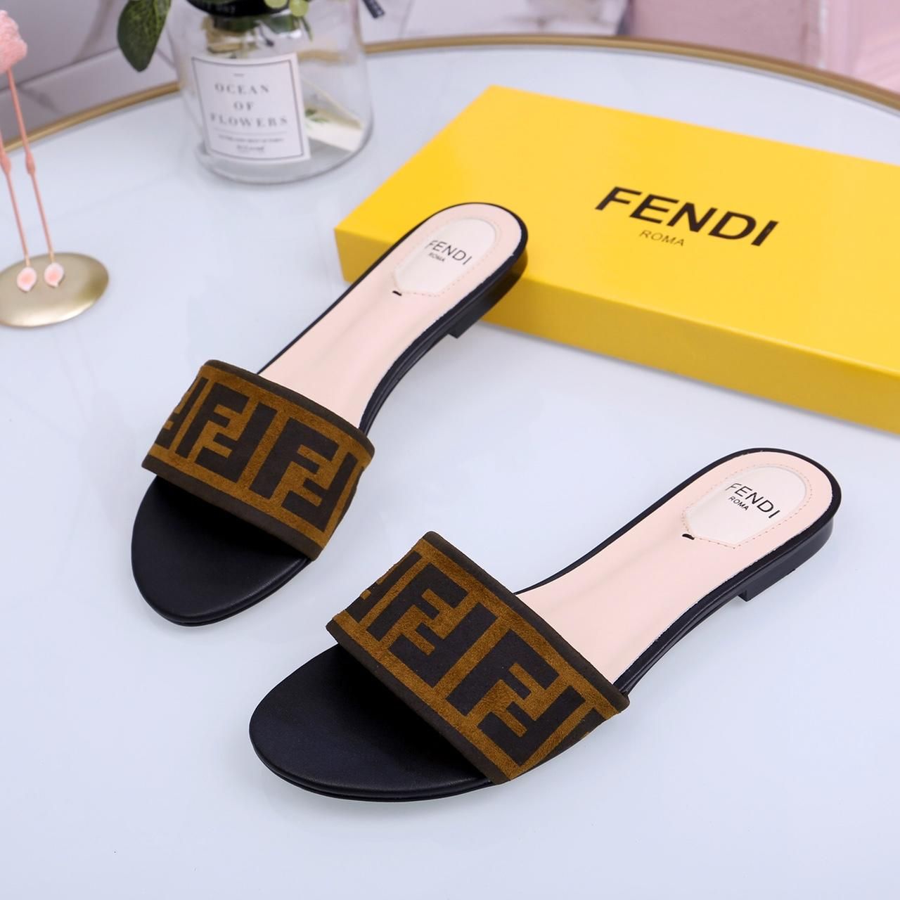 fendi slides dhgate