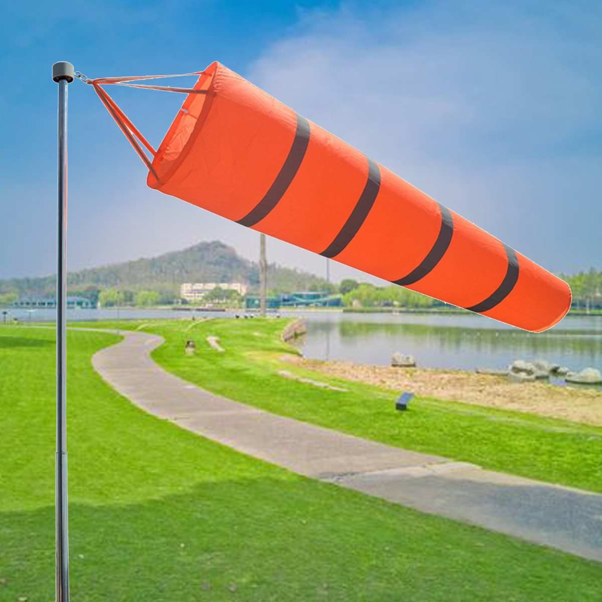 Indicadores De Manga De Viento De La Aviación De Los 80cm Indicadores De Manga De Viento De La Aviación De Los 80cm