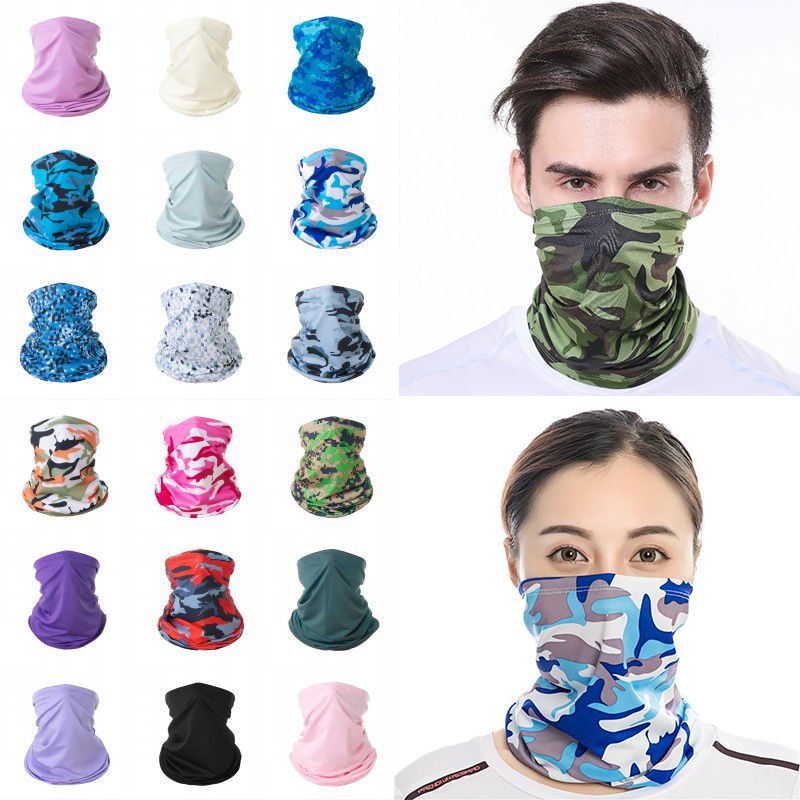 2020 Bandana Scarf Face Mask Sunscreen Neck Gaiter Multifunctional ...