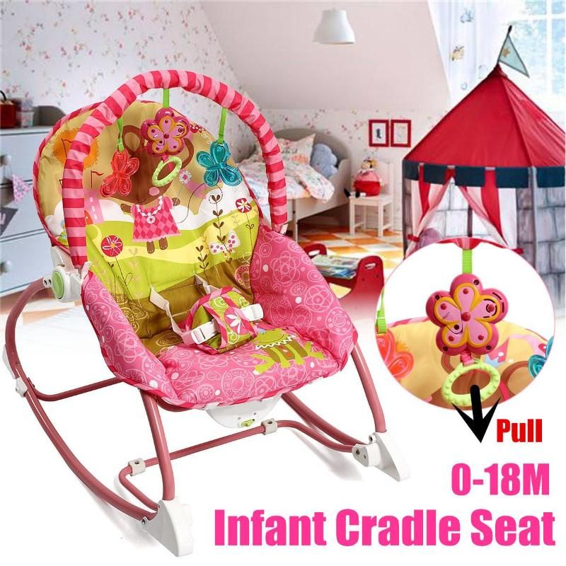 satin al sicak eletric sallanan sandalye ile muzik bebek rocker bouncer besik koltuk yenidogan bebek salincak titresim oyuncak bebek besigi reb