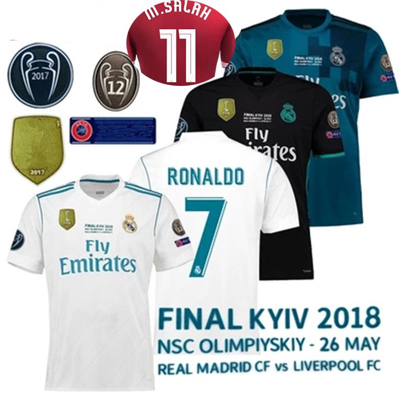 real madrid champions league jersey 2018